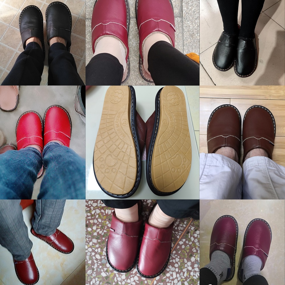 Marca casa chinelos de couro m - Flip Flop Leather Men avaliação e preço