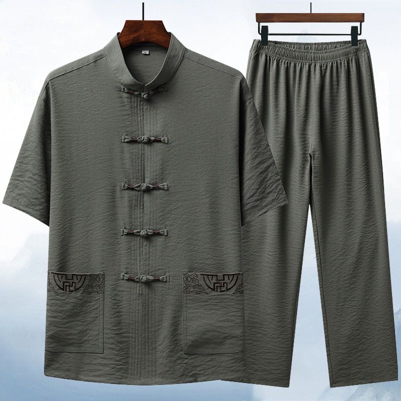 Fato de linho de algodão manga - Short Linen Drawstring avaliação e preço