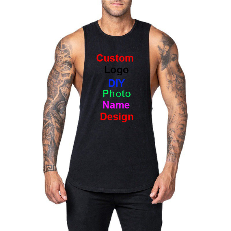 Diy logotipo personalizado mar - Tank Top Muscle avaliação e preço