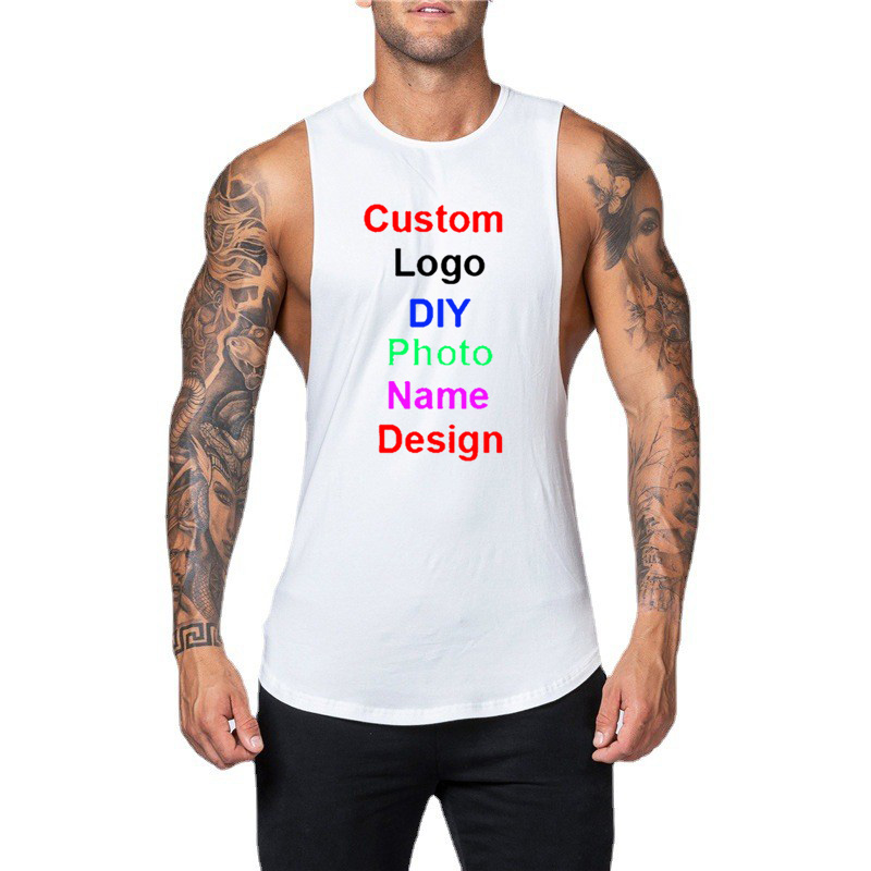 Diy logotipo personalizado mar - Tank Top Muscle avaliação e preço