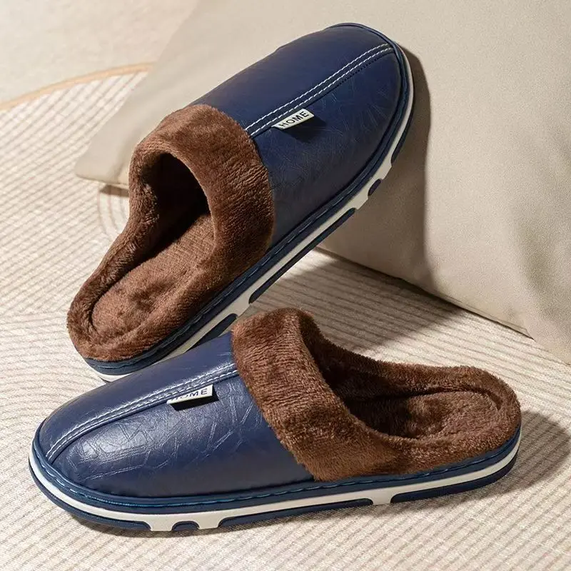 Chinelos de Inverno Masculinos - Flip Flop Leather Men avaliação e preço