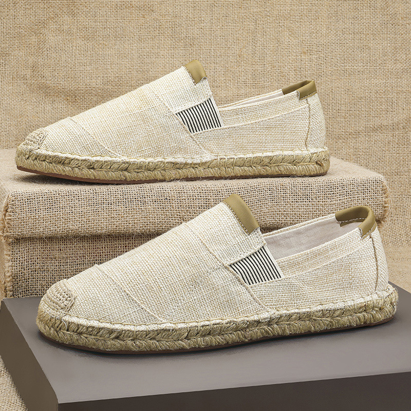 2025new homens sapatos casuais - Espadrille Slip On avaliação e preço